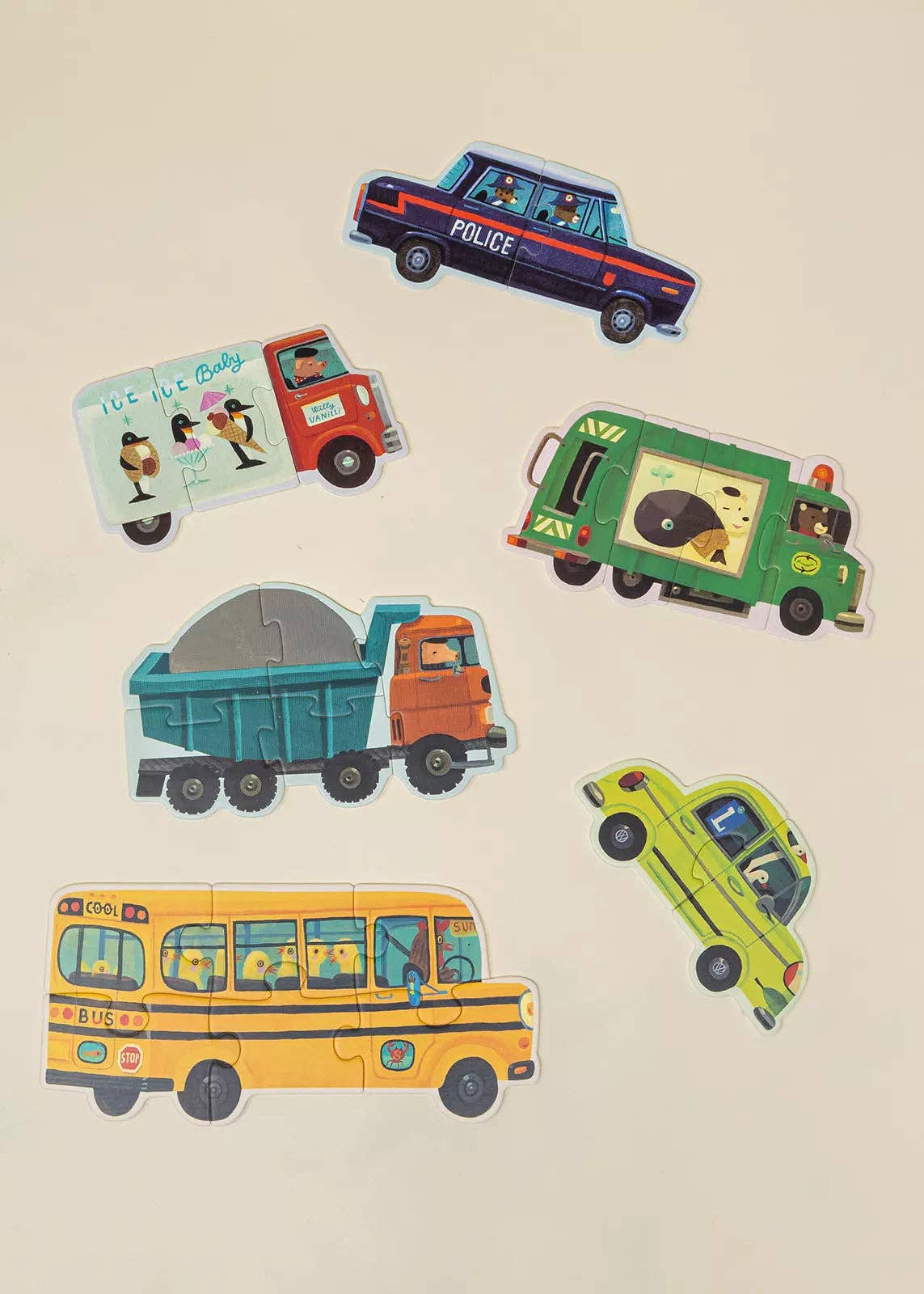My first Puzzles: On the Road