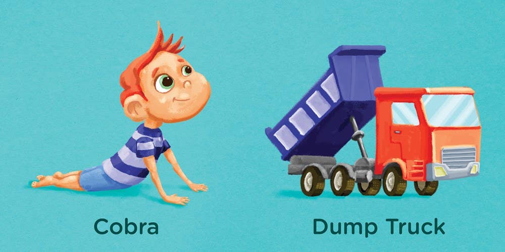 Big Truck Yoga Board Book