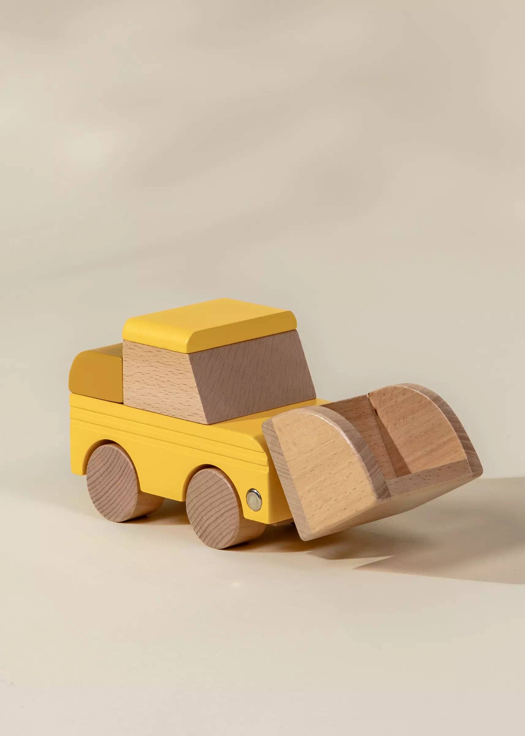 Wooden Construction Vehicle - Bulldozer
