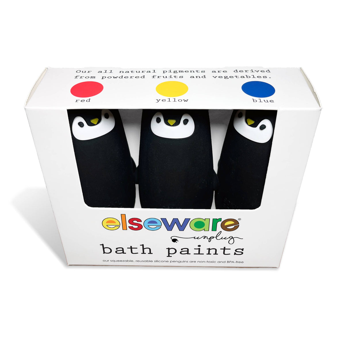 Bath Paints - 3 Reusable Penguins