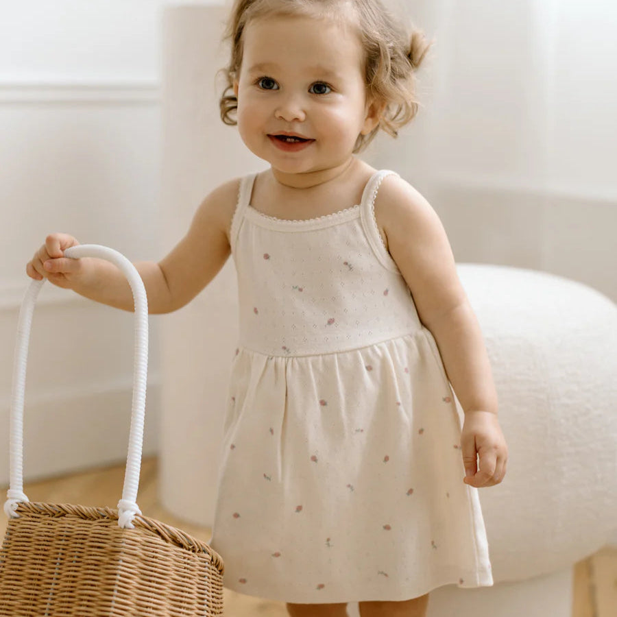 Soleil Pointelle Bodysuit Dress