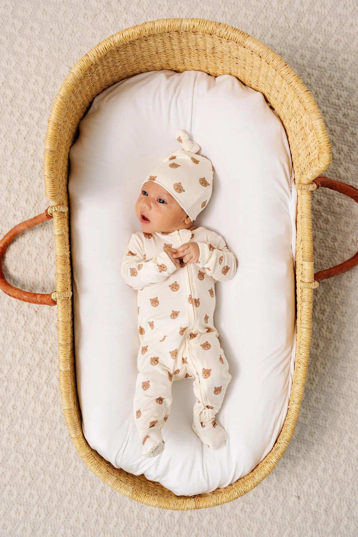 Zipper Footies - Teddy Zipper Footies