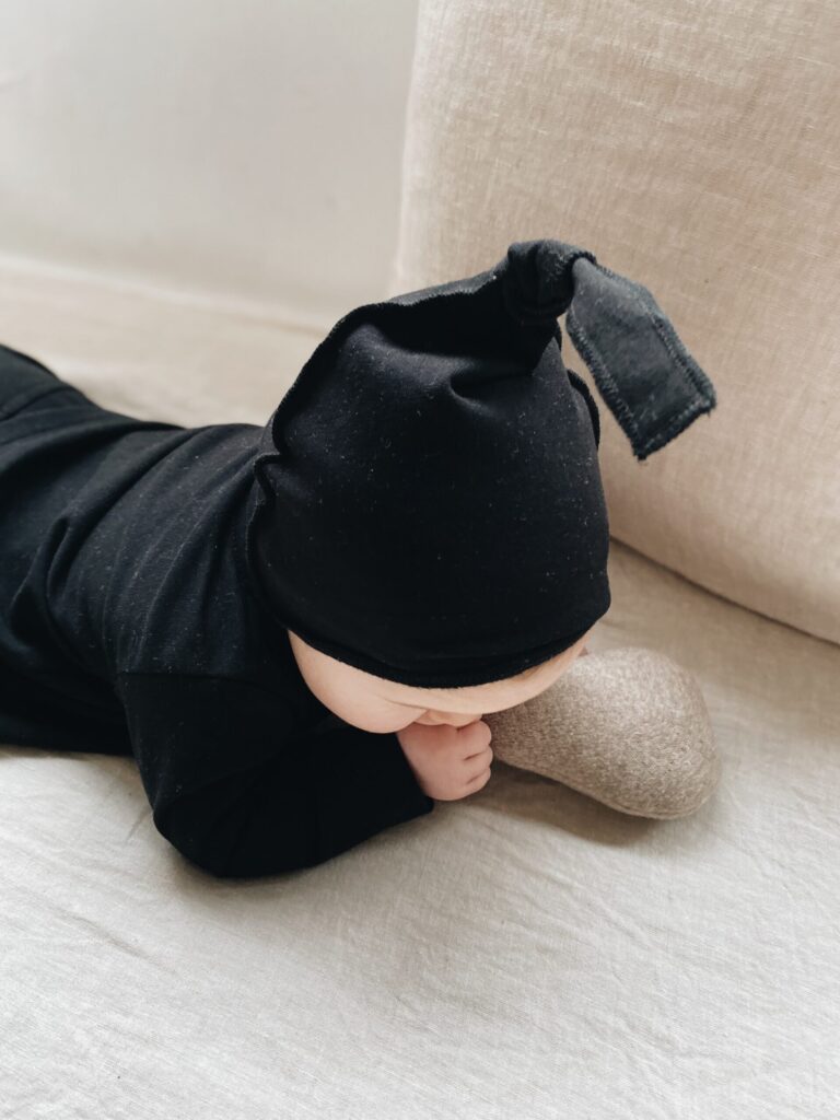 Baby Top Knot Hat