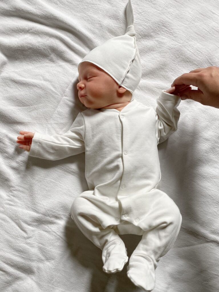 Baby Top Knot Hat