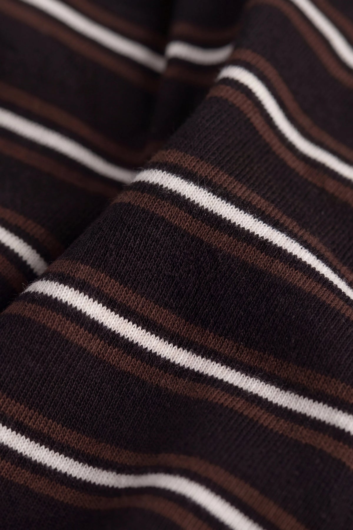 Pima Cotton Edward Long Sleeve Top - Courtside Stripe