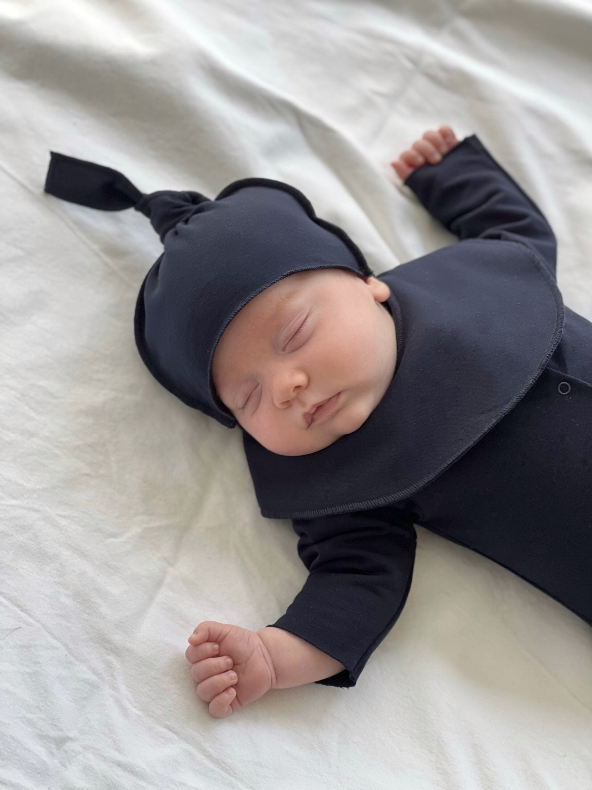 Baby Top Knot Hat