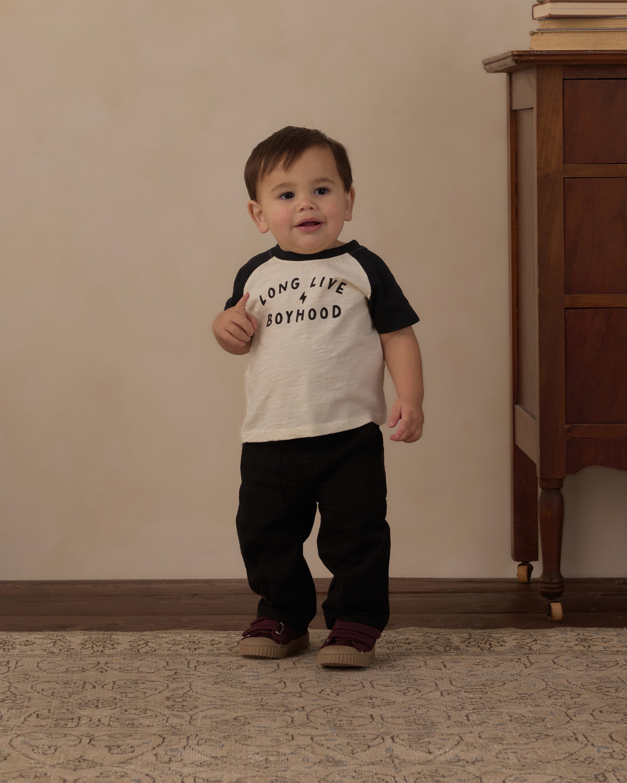 Raglan Short Sleeve Tee Long Live Boyhood