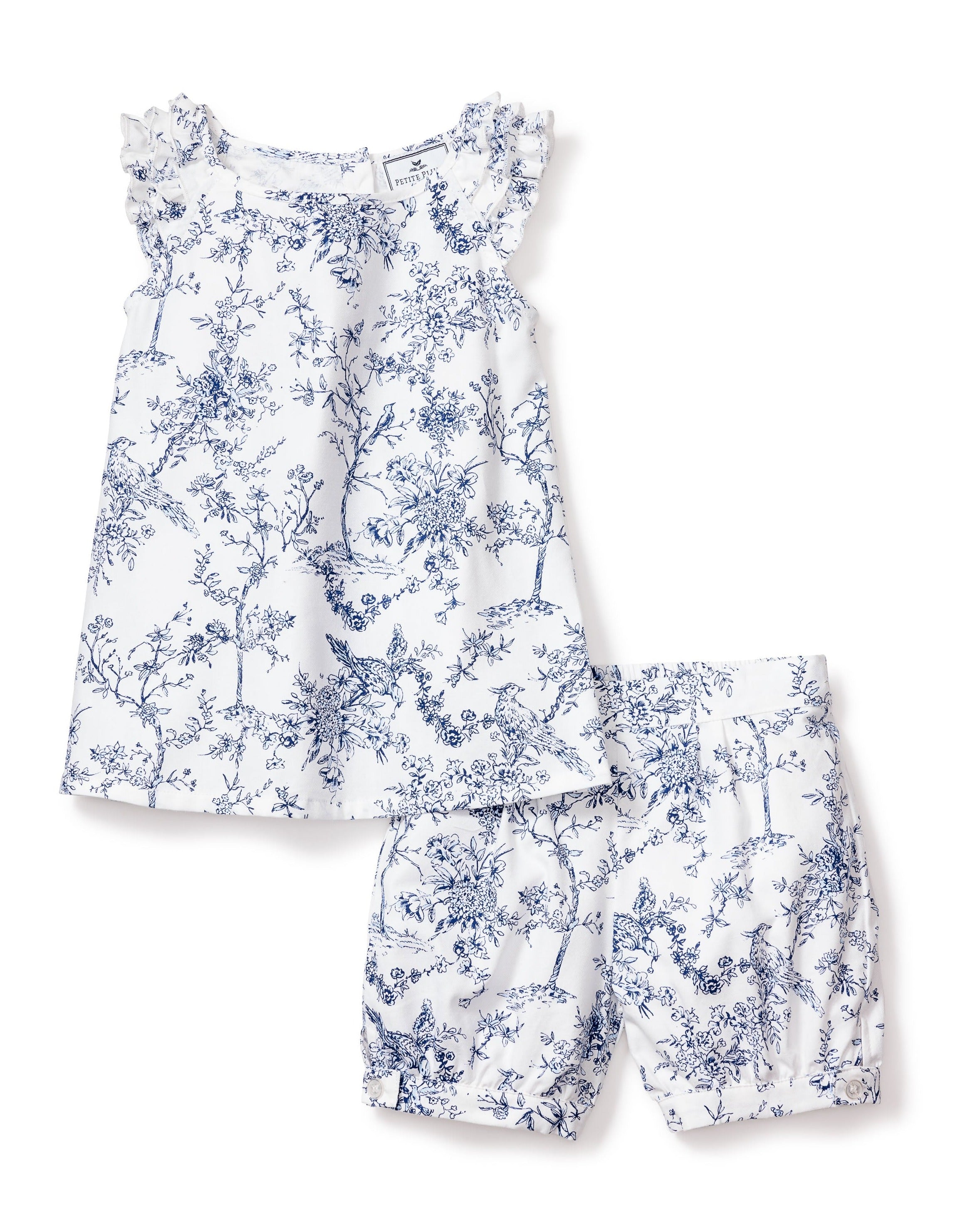 Girl's Twill Amelie Short Set