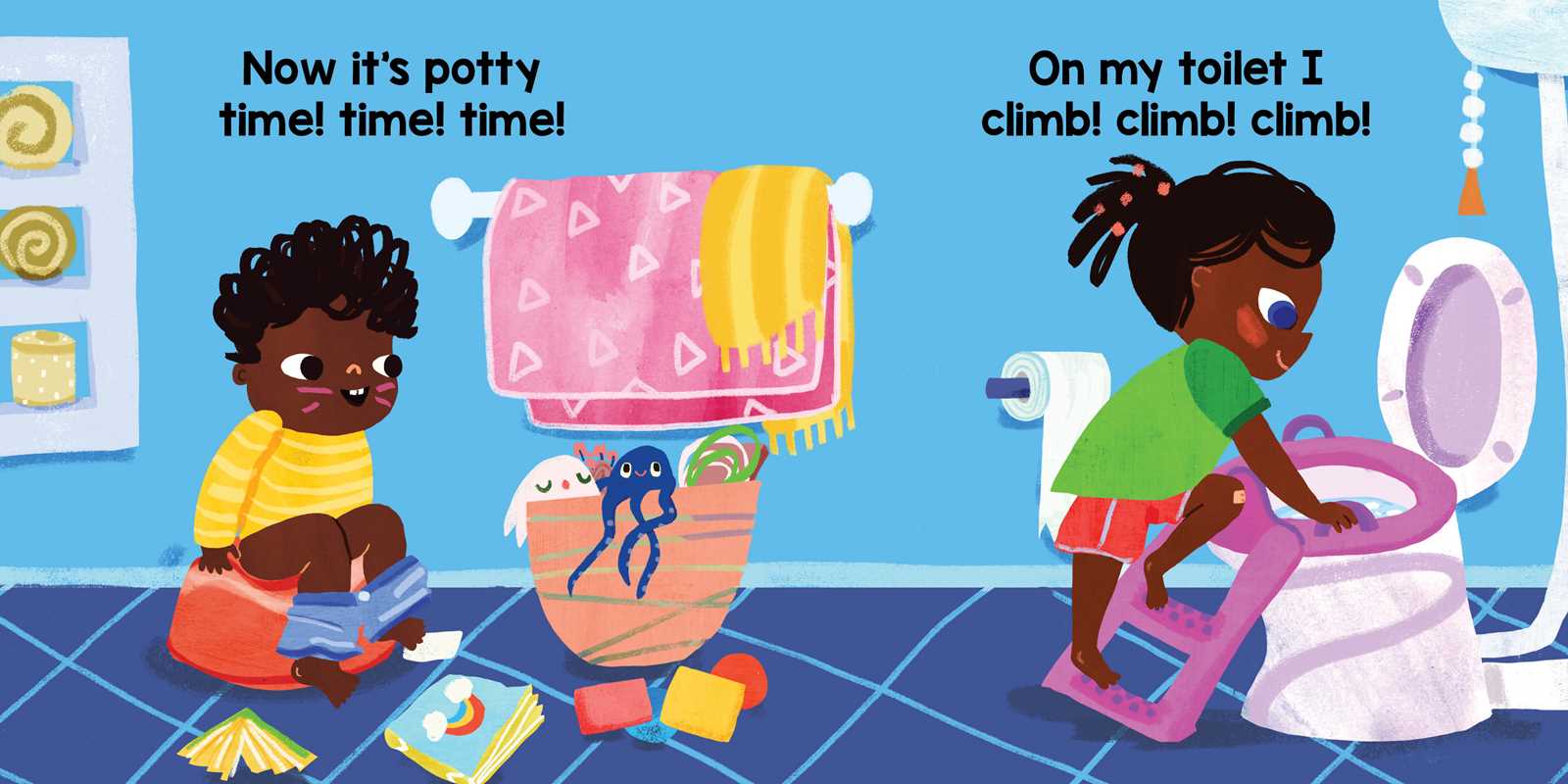 Flush! Flush! Flush! (A Baby Steps Potty Training Board Book for Toddlers) by Douglas Florian