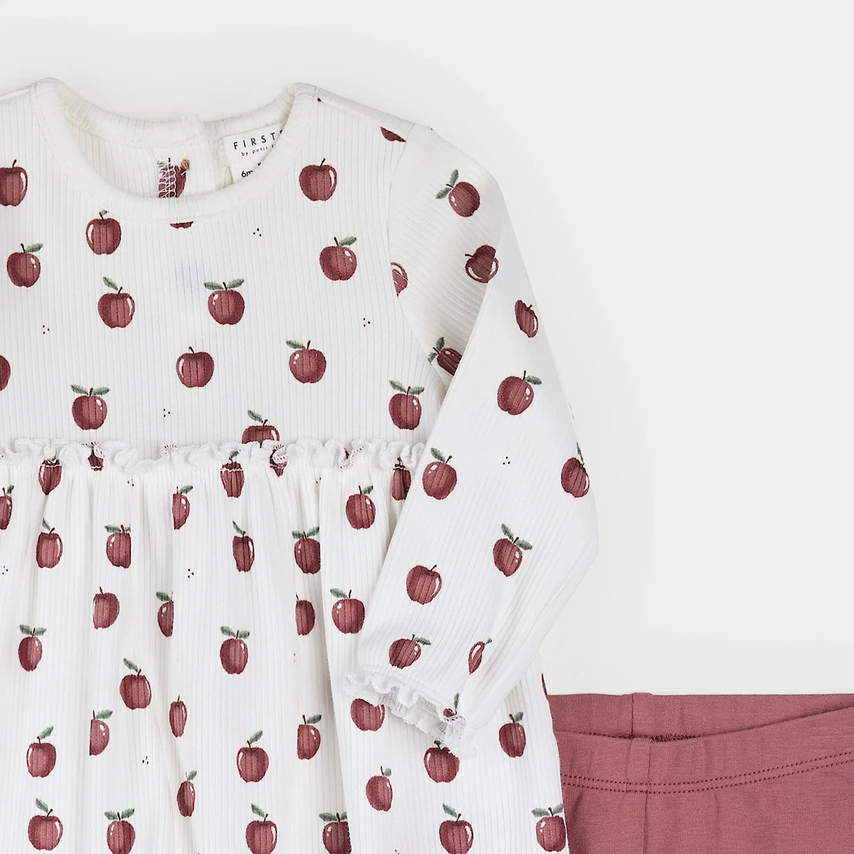Apple Orchard Ribbed Dress Set - Petite Lem Top & Bottom Sets sold by Rosebud & Jo