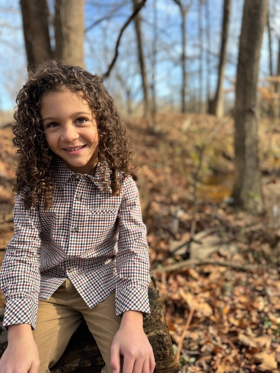 Atwood Woven Shirt - Me & Henry Baby & Toddler Clothing sold by Rosebud & Jo