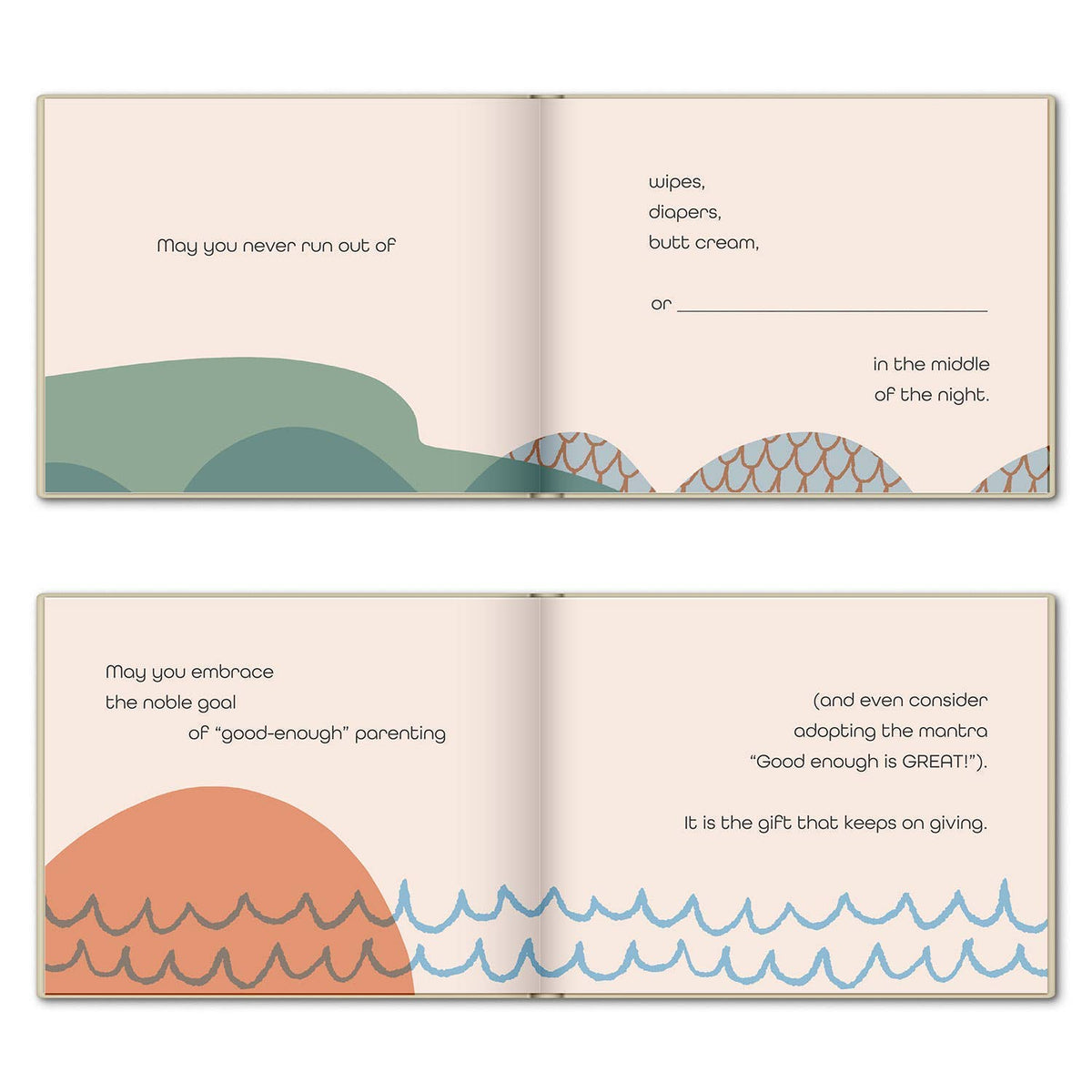 My Wishes for You as a New Parent: Fill-in Book