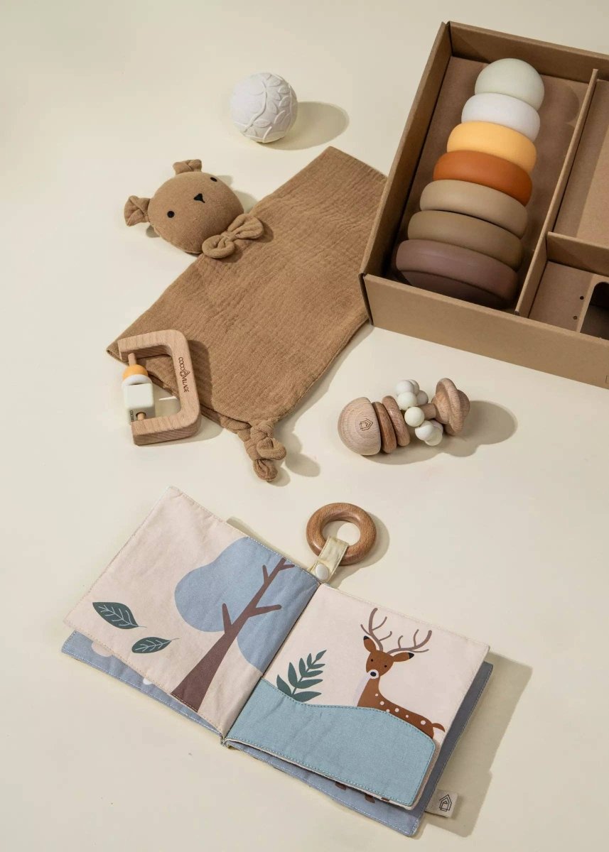 Baby First Toys Gift Box - Coco Village Toys sold by Rosebud & Jo