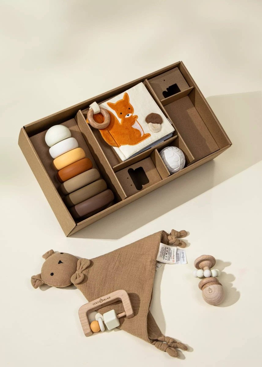 Baby First Toys Gift Box - Coco Village Toys sold by Rosebud & Jo