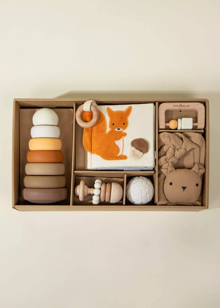 Baby First Toys Gift Box - Coco Village Toys sold by Rosebud & Jo