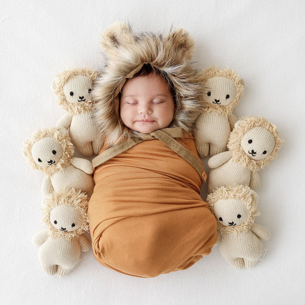Baby Lion - Cuddle + Kind Stuffed Animals sold by Rosebud & Jo