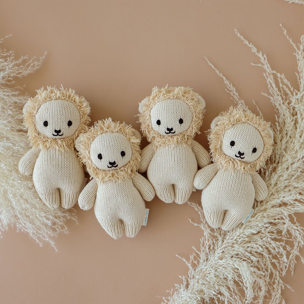 Baby Lion - Cuddle + Kind Stuffed Animals sold by Rosebud & Jo