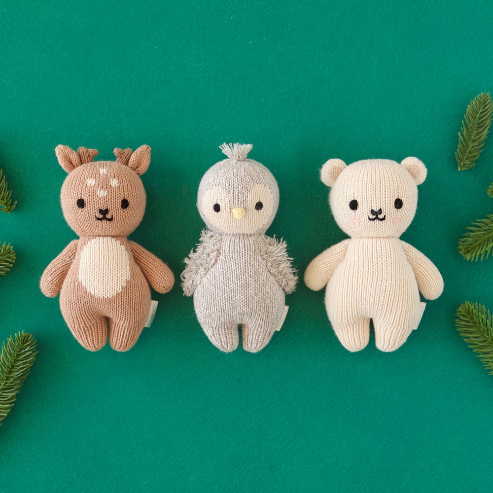 Baby Penguin - Cuddle + Kind Stuffed Animals sold by Rosebud & Jo