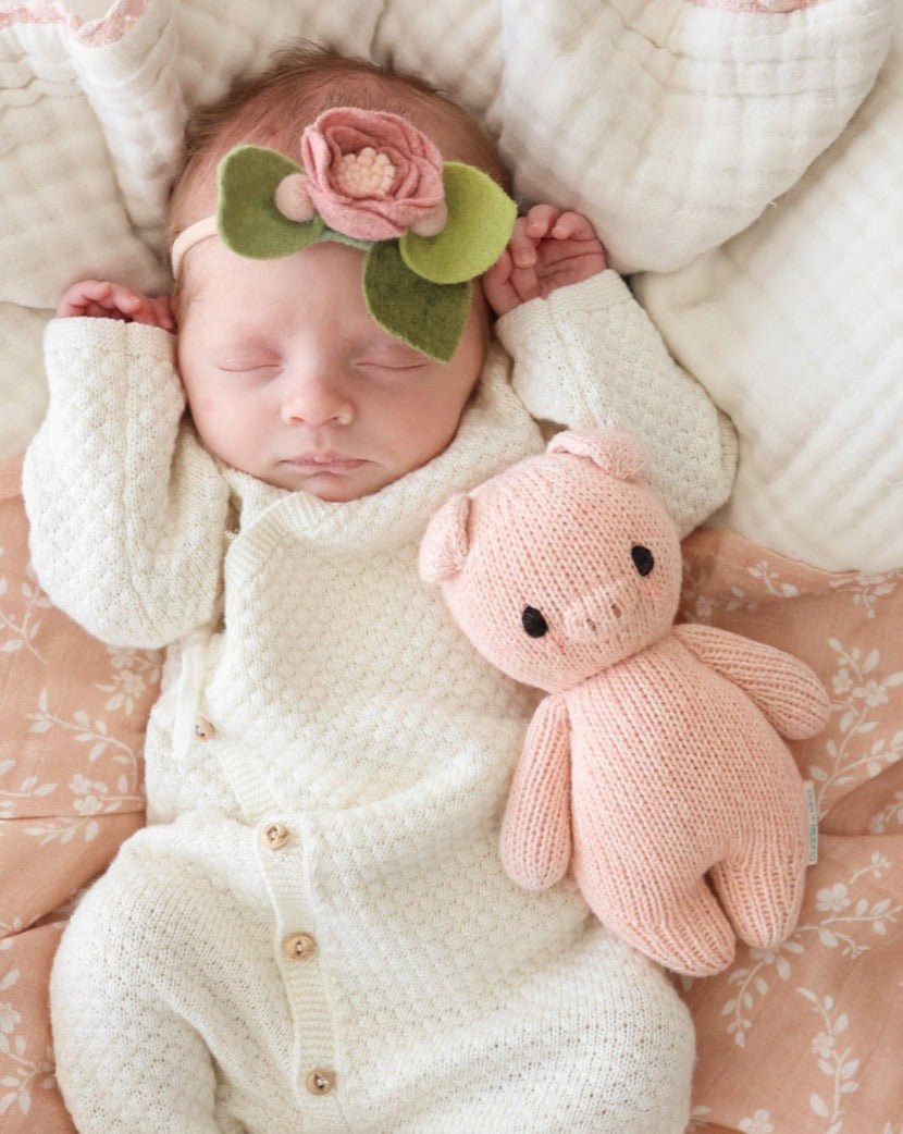 Baby Piglet - Cuddle + Kind sold by Rosebud & Jo