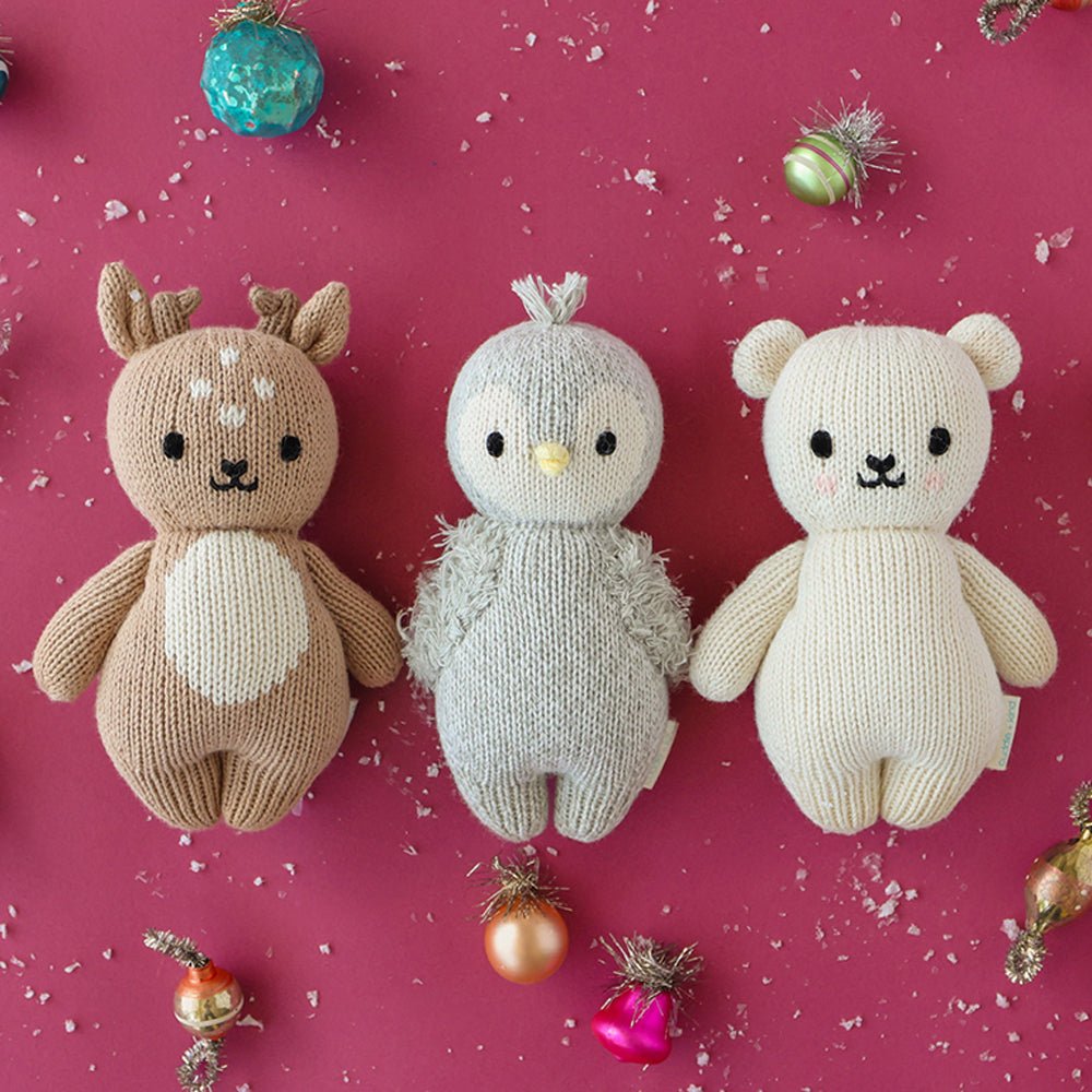 Baby Polar Bear - Lou Lou & Company Stuffed Animals sold by Rosebud & Jo