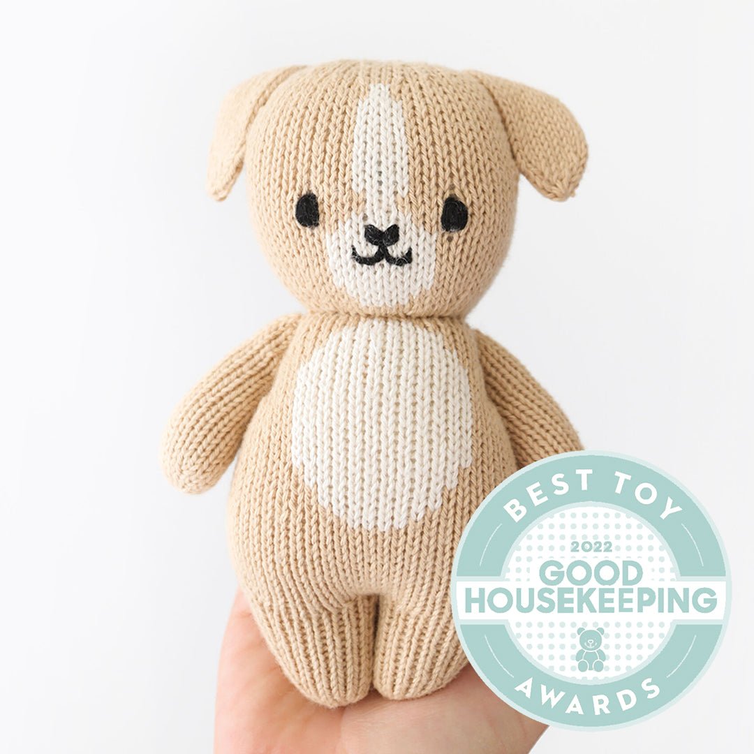 Baby Puppy - Cuddle + Kind Stuffed Animals sold by Rosebud & Jo