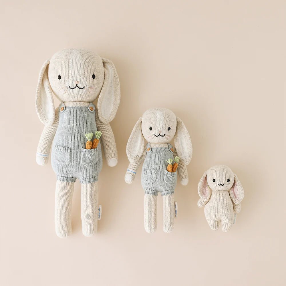 Baby Rabbit (Oatmeal) - Cuddle + Kind Toys sold by Rosebud & Jo