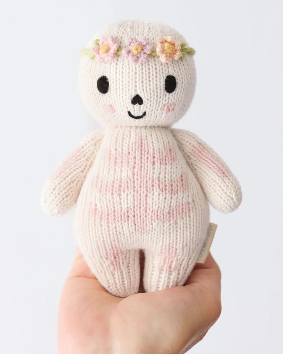 Baby Skeleton (Pink) - Cuddle + Kind Stuffed Animals sold by Rosebud & Jo