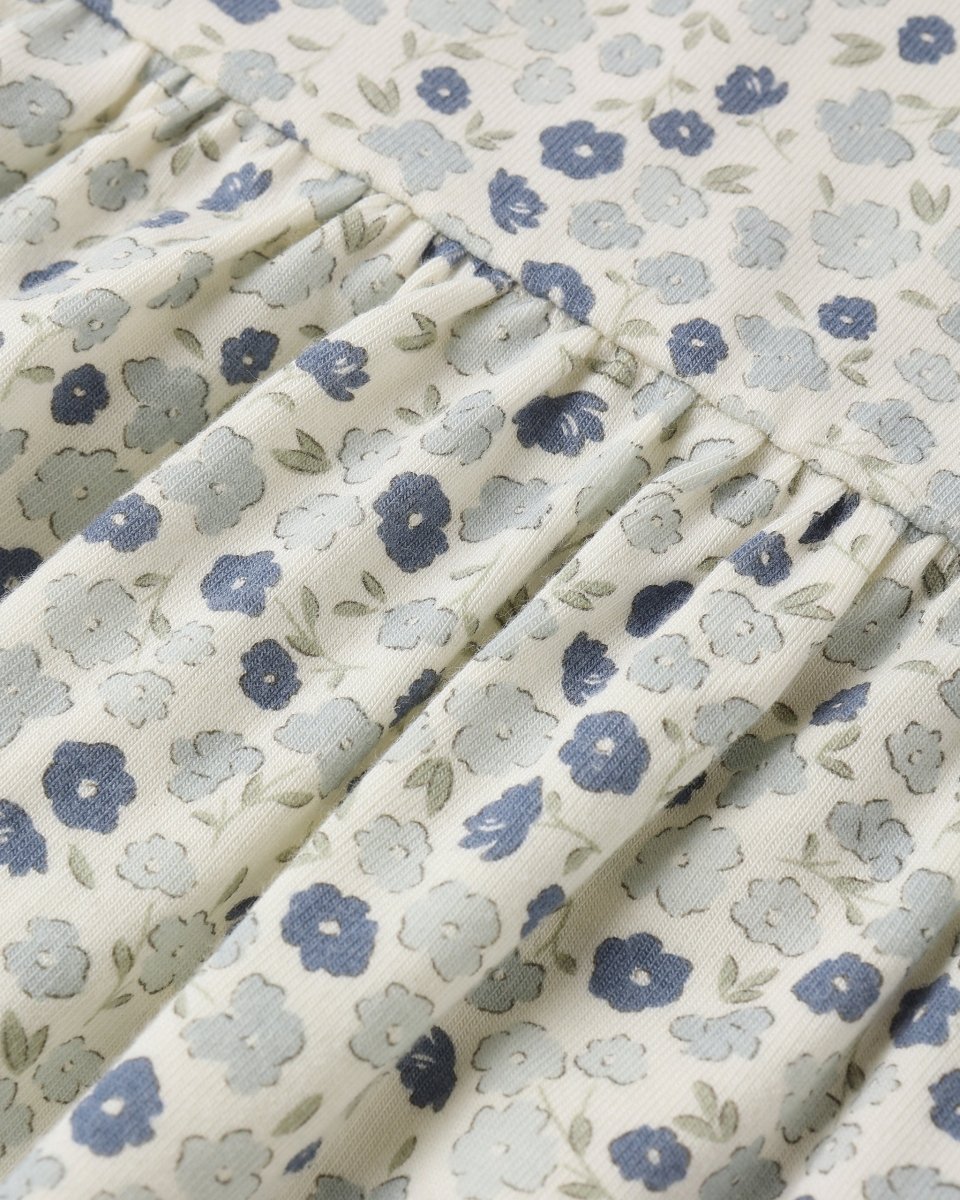 Babydoll Dress || Blue Ditsy - Rylee + Cru Dresses sold by Rosebud & Jo