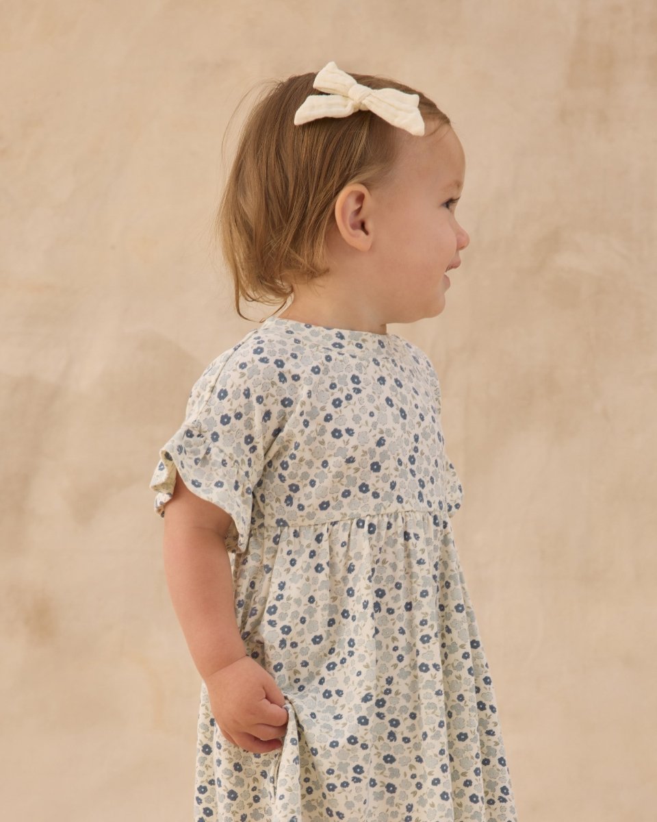 Babydoll Dress || Blue Ditsy - Rylee + Cru Dresses sold by Rosebud & Jo
