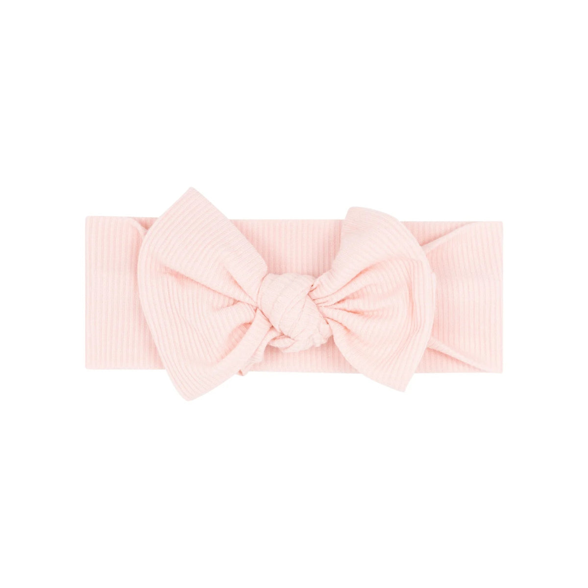 Ballet Pink Small Ribbed Bow - Brave Little Ones Hair Accessory sold by Rosebud & Jo