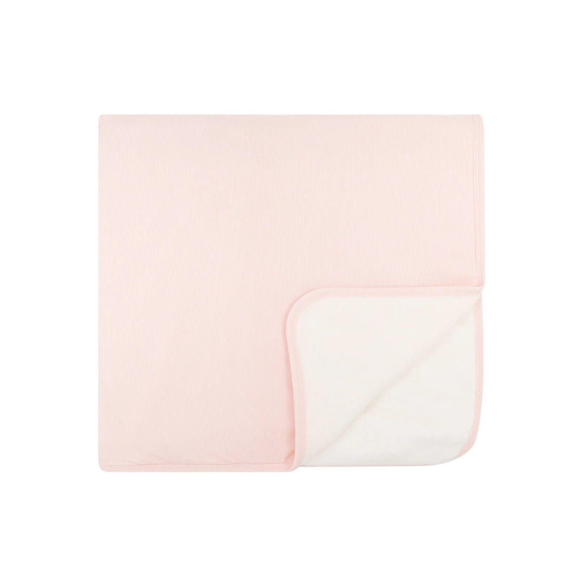 Ballet Pink Small Ribbed Toddler Blanket - Brave Little Ones Blanket sold by Rosebud & Jo