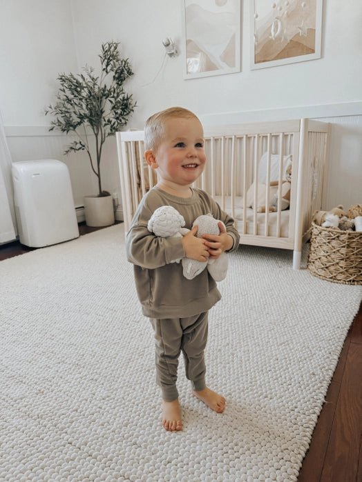 Bamboo Fleece Jogger Set - gunamuna Baby & Toddler Clothing sold by Rosebud & Jo