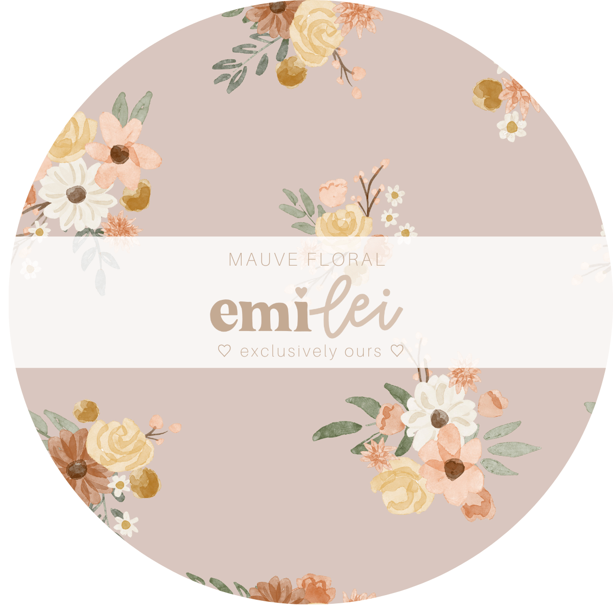 Bamboo Long Sleeve Twirl Dress - Mauve Floral - Emi Lei Baby & Toddler Clothing sold by Rosebud & Jo
