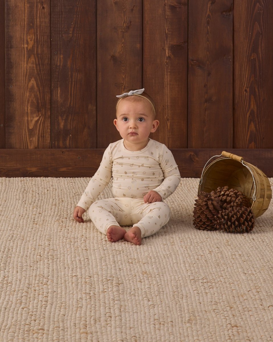 Bamboo Pajama Set || Hanukkah - Quincy Mae Pajamas sold by Rosebud & Jo