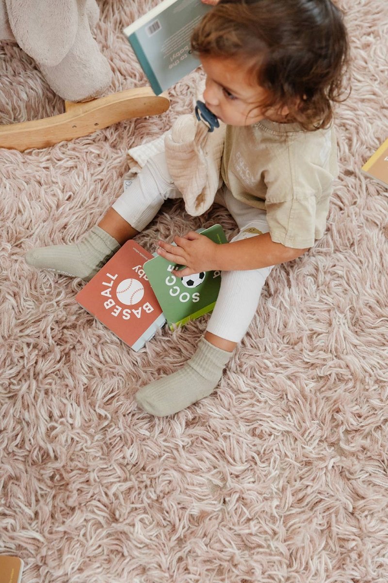 Baseball Baby Board Book - Left Hand Book House Book sold by Rosebud & Jo