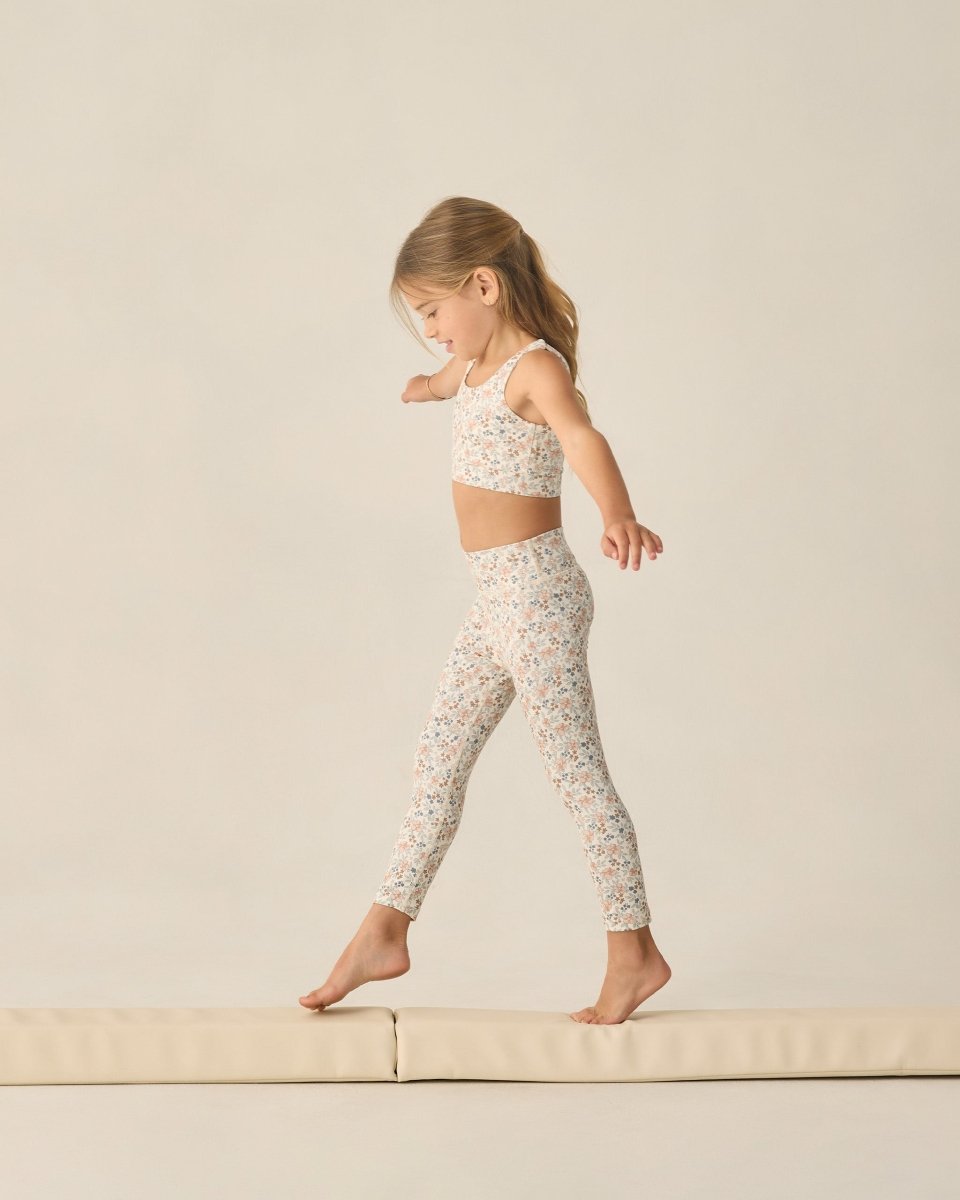 Basic Legging || Flower Field - Rylee + Cru Bottoms sold by Rosebud & Jo