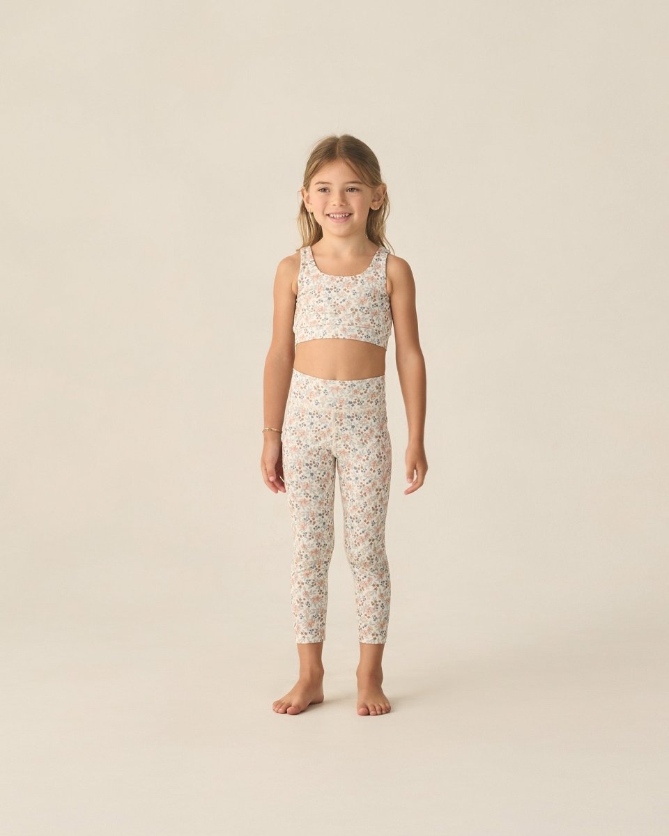 Basic Legging || Flower Field - Rylee + Cru Bottoms sold by Rosebud & Jo
