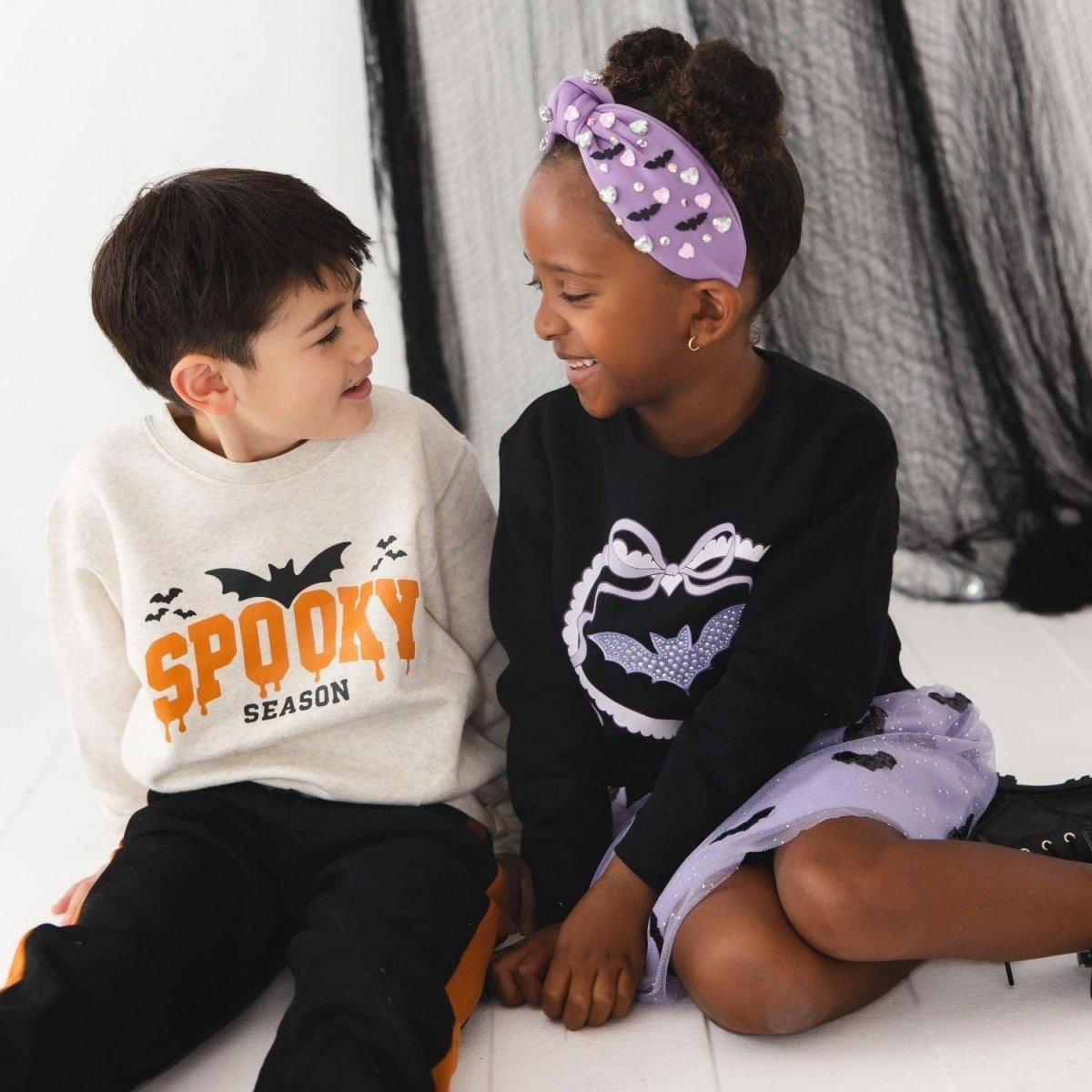 Bat Halloween Gemstone Headband - Sweet Wink Hair Accessories sold by Rosebud & Jo