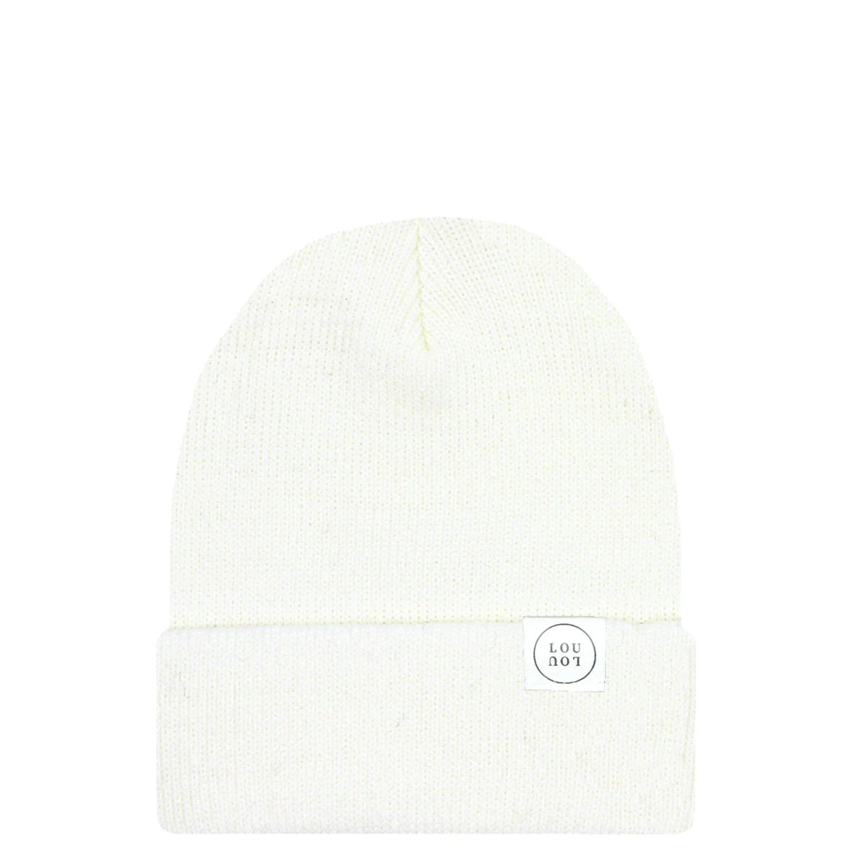 Beanie Hat in Ivory - Lou Lou & Company Hats sold by Rosebud & Jo