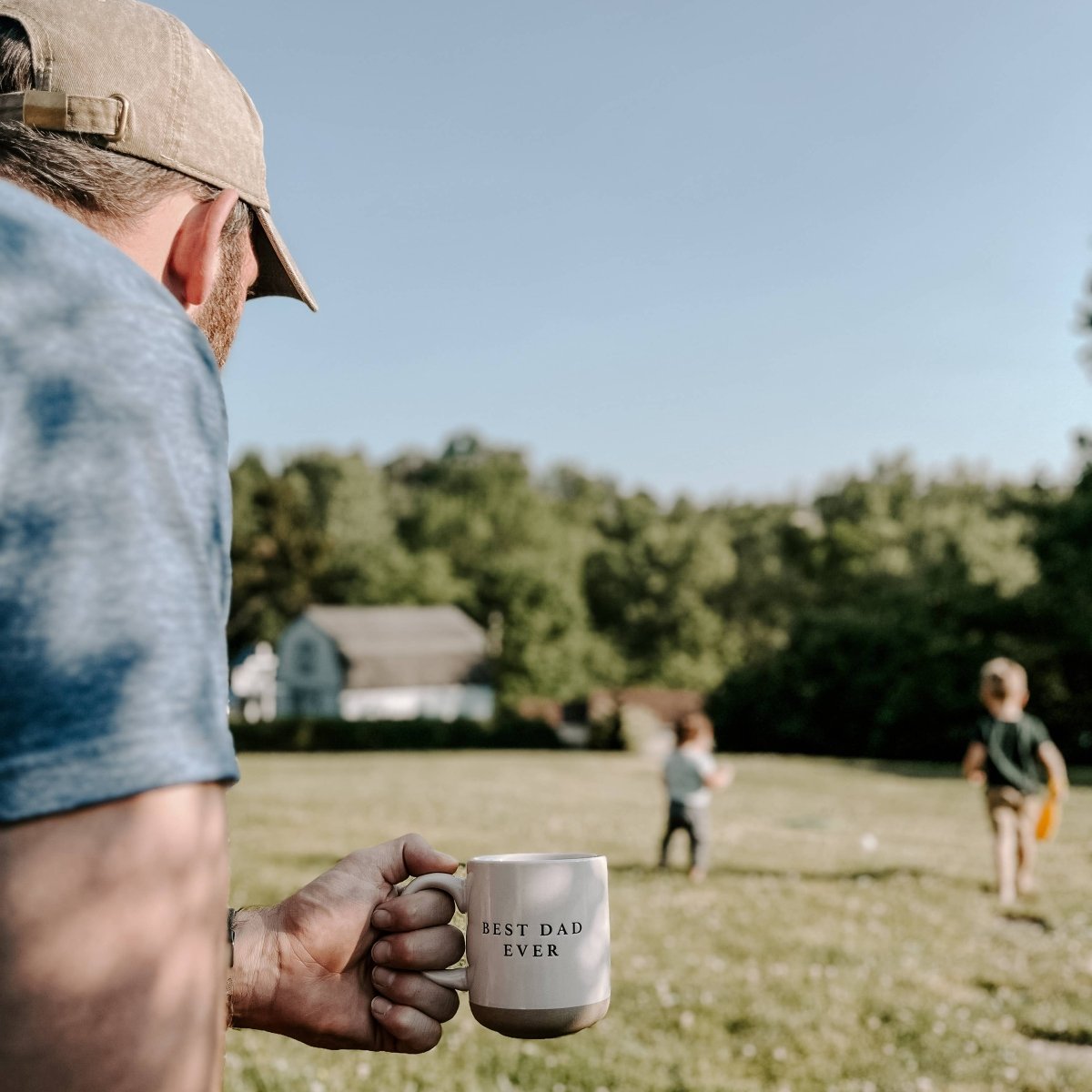 Best Dad Ever Stoneware Coffee Mug - Sweet Water Decor Mug sold by Rosebud & Jo