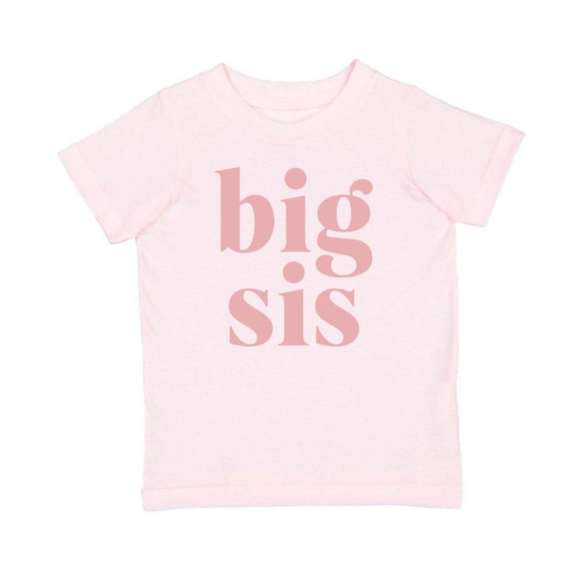 Big Sis Short Sleeve Shirt - Sweet Wink Baby & Toddler Clothing sold by Rosebud & Jo
