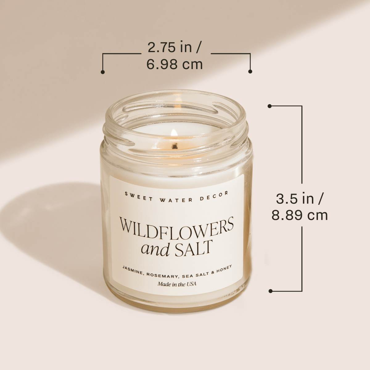 Boy Mama 9 oz Soy Candle - Sweet Water Decor Candle sold by Rosebud & Jo