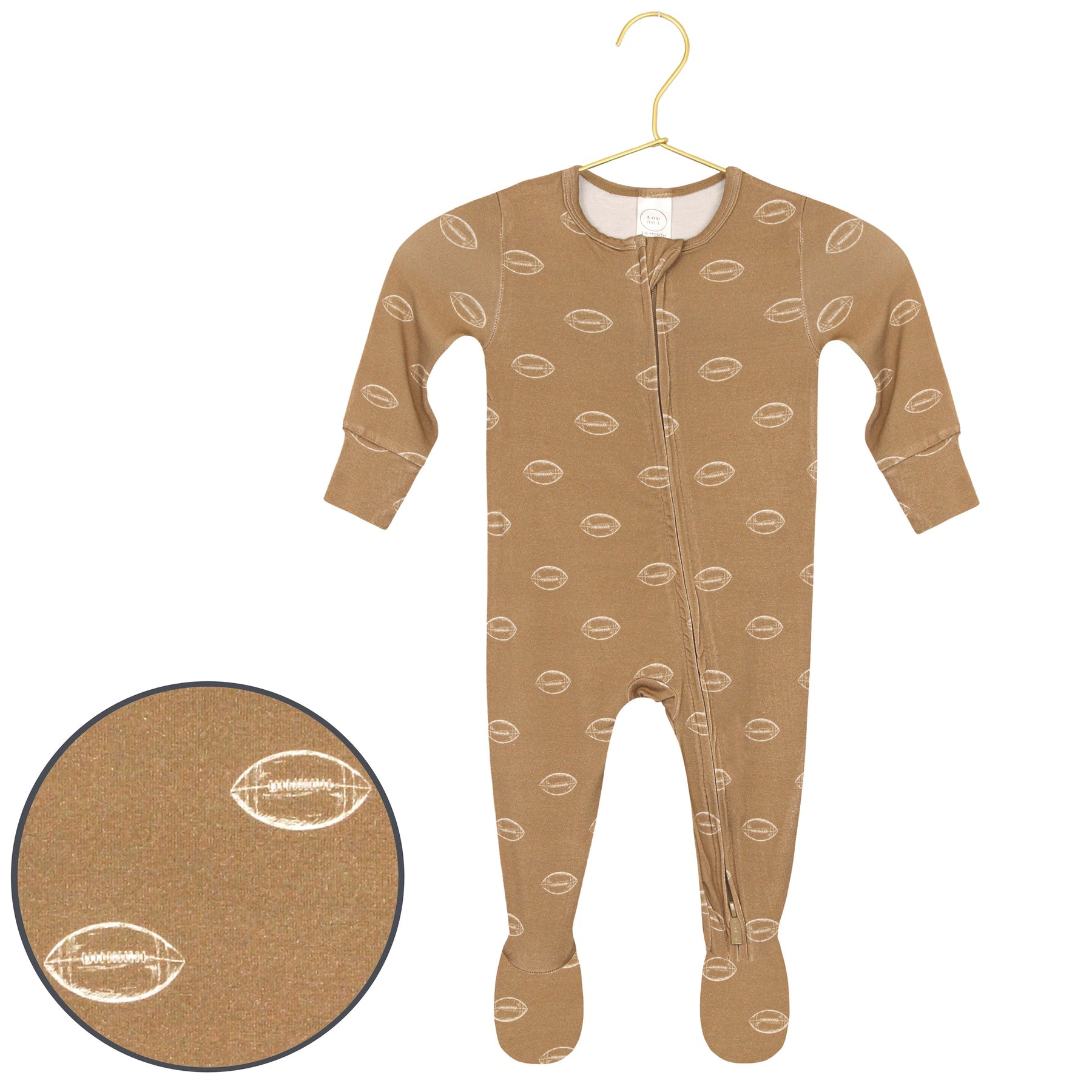 Zipper Footies - Brady