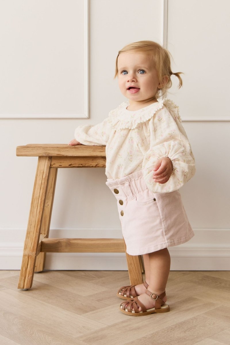 Briella Skirt in Soft Misty Rose - Jamie Kay Baby & Toddler Clothing sold by Rosebud & Jo