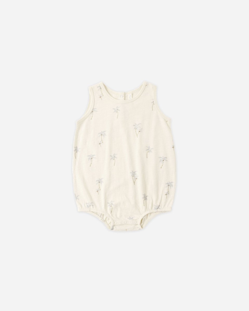 Bubble Onesie || Palms - Rylee + Cru Rompers & Jumpers sold by Rosebud & Jo
