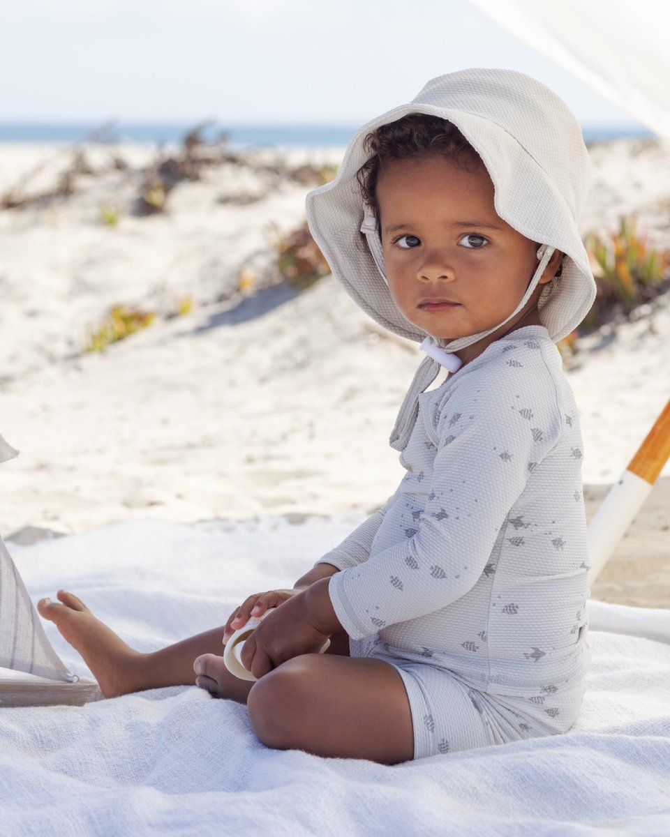 Bucket Hat || Sky - Quincy Mae Hats sold by Rosebud & Jo
