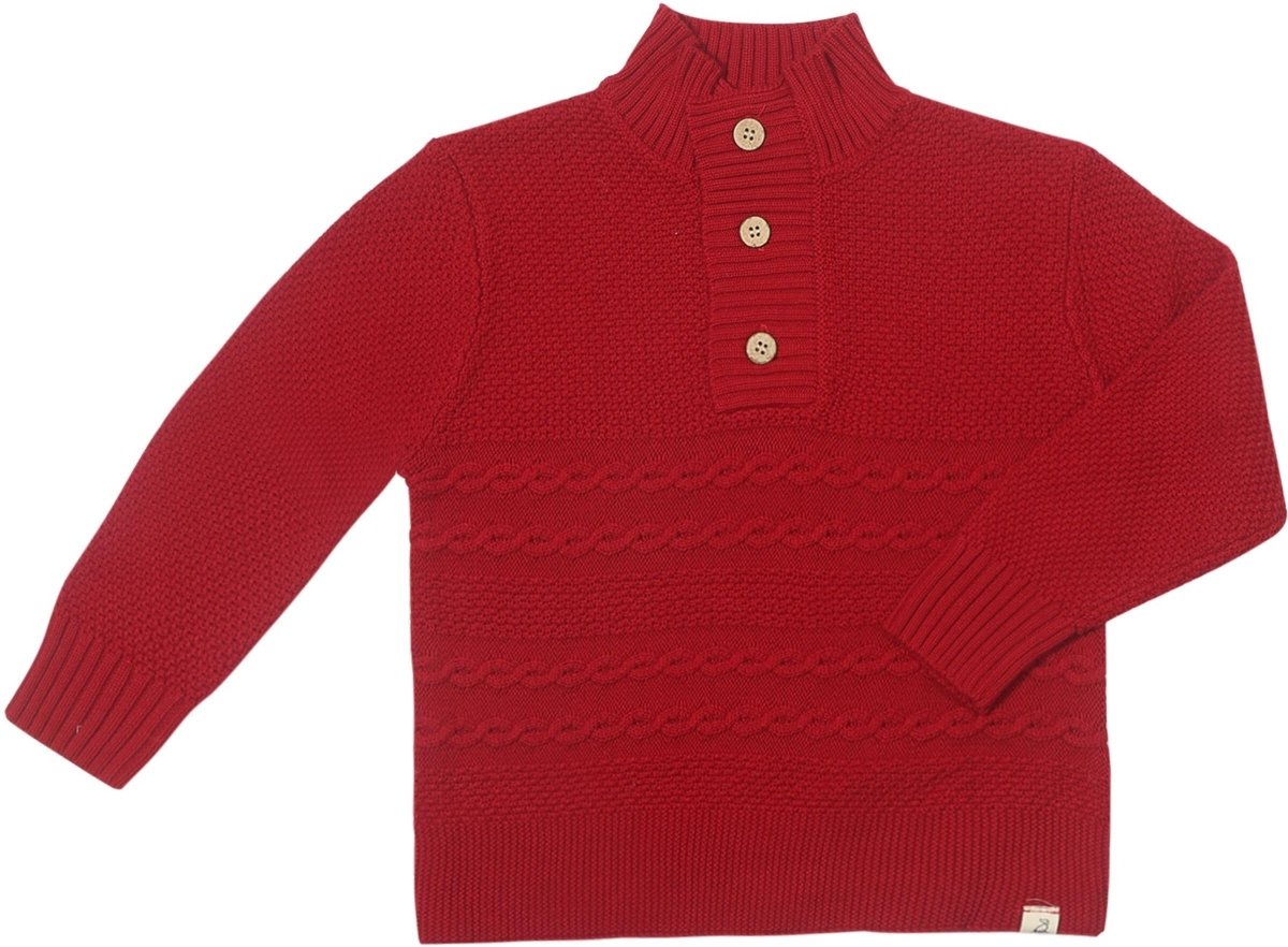 Cable Sweater - Me & Henry Baby & Toddler Clothing sold by Rosebud & Jo
