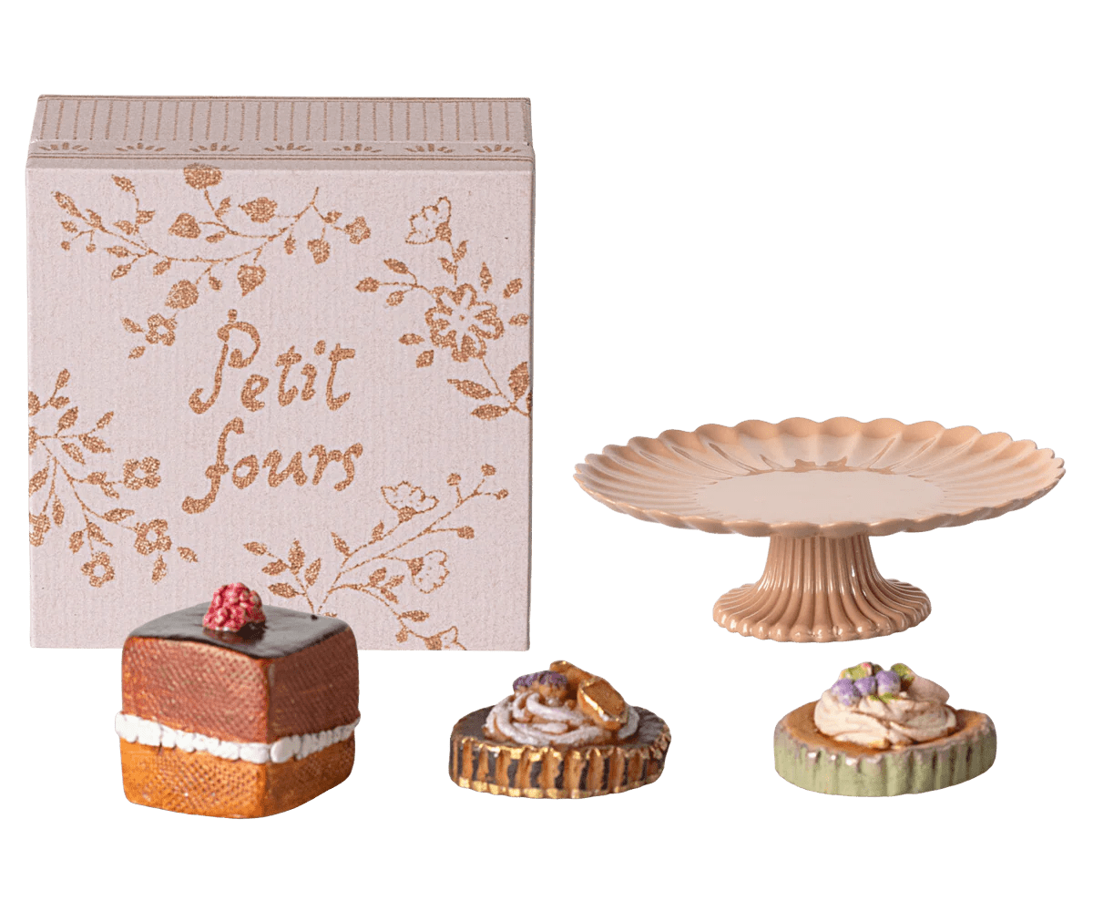 Cakes and Cakestand, Mini - Maileg Toy sold by Rosebud & Jo