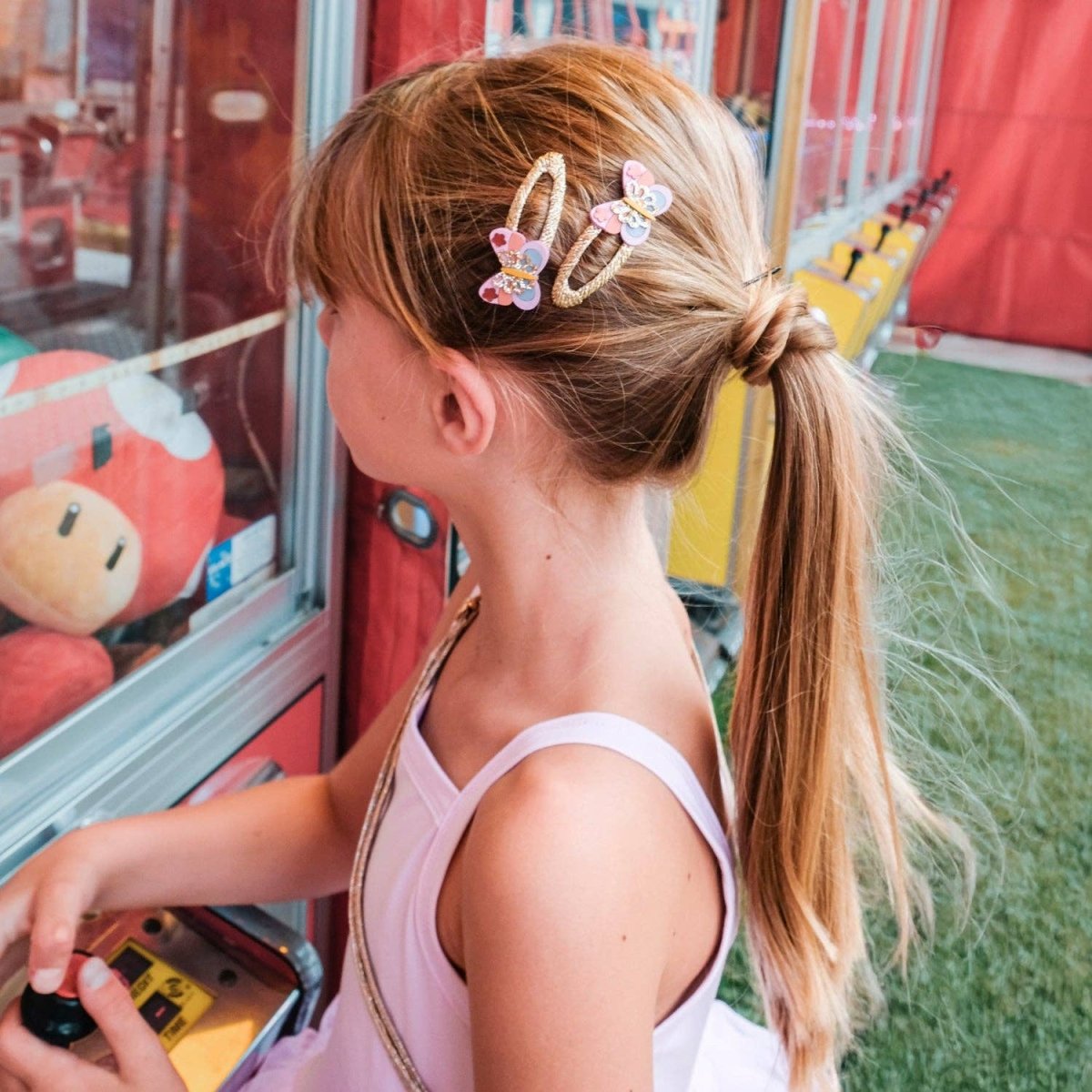 Carnival Butterfly Clips - Rockahula Kids US Hair Accessory sold by Rosebud & Jo