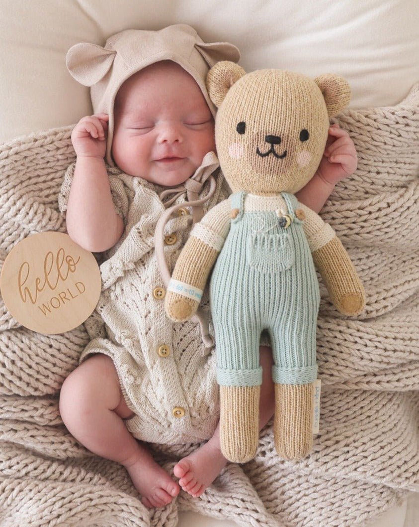 Charlie the Honey Bear - Cuddle + Kind Stuffed Animals sold by Rosebud & Jo